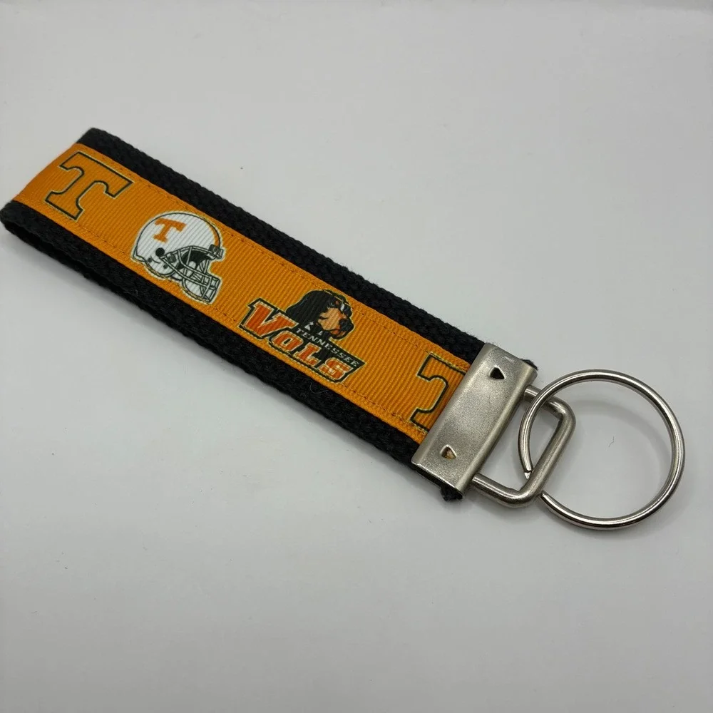 Tennessee Vols Keychain University of Tennessee Football Smokey Mascot Key Fob